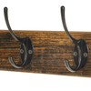 YMYNY Coat Rack Shelf Wall Mounted, Coat Hooks Set of