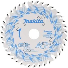 Makita A-67175 Shark Skin Laser Slit Chip Saw, 4.9 inches (125 mm) x 35P