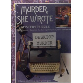 Murder She Wrote Desktop Murder Mystery Jigsaw Puzzle