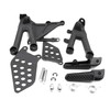 Motorcycle Front Rider Footrest Foot Pegs Bracket Set for Honda