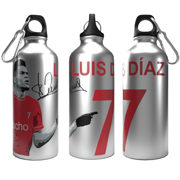 Partisan Liverpool Bottle Diaz 2-Lid Aluminium 750ml Silver