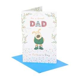 Boofle | Father's Day Card for Dad | Card for Dad, Grandad, Husband | Him, Boys, Men | Cute Design | With Envelope | 149x229 mm