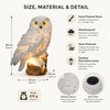 Solar Owl Garden Light for Outdoor Decor – Motion Sensor
