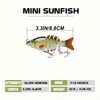 3/5 Pack Bionic Swimming Fishing Lures - Slow Sinking Glide