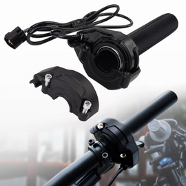 JESTOP Throttle Grips Handlebar Assy for Sur Ron Light Bee X and S Segway X160 X260, Motorcycle Gas Throttle Turn Grip Handles Assy, Electric Motorbike Accelerator Handle for Surron Parts