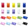 Trsnzul Buckle 20 Pieces Plastic Buckle 10 Colours Side Release
