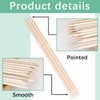 800 Pcs Orange Wood Sticks for Nails, Double Sided Multi-Use