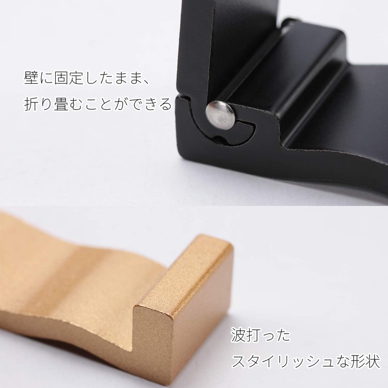 Wall Mounted Folding Hooks for Entrance Hanger, Coat Hanger, Wall