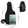 Tactical Shoulder Bag,1000D Outdoor Military Sling Daypack Backpack (1 Pack
