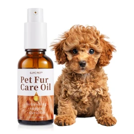 Fellpflege-Öl für Hunde & Katzen - Entwirrungsmittel, glänzendes & seidiges Fell, Nährt Fell mit Kollagen & natürlichen Ölen - Leave-in-Formel, 30 ml