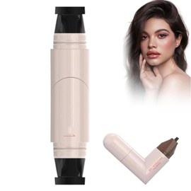 Sello Eyeliner, Delineador De Ojos De Doble Punta Para Mujer, Diseño De 2 Puntas De Secado Rápido, Plantilla Cosmética Resistente A Las Manchas, Herramienta Portátil Para Bodas, Viajes, Citas (Negro, Doble Punta)