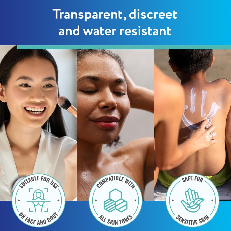 ScarAway Advanced Clear Silicone Scar Sheets, Medical Grade Silicone Strips