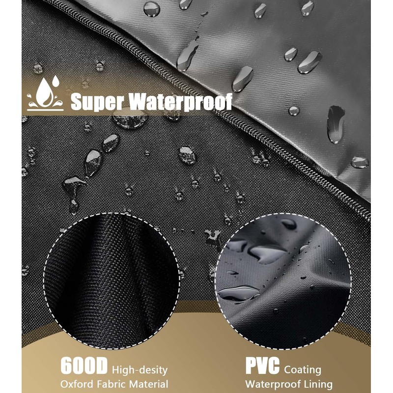 IC ICLOVER Outdoor TV Cover 40 Inch, 600D Heavy Duty