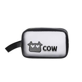 HUTUYIYI Clear Toiletry Bag, Portable Travel Makeup Bag for Women,Transparent Waterproof Cosmetic Bag for Travel Essentials for Women - Black (1, Black)