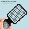 5pcs Twist Combs Ergonomic Perm Curling Hair Dreadlocks Twist Combs