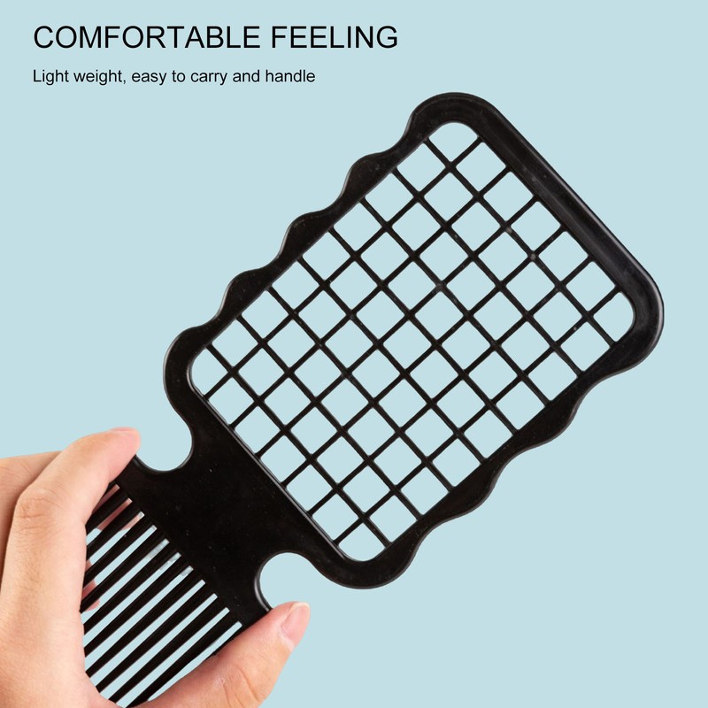 5pcs Twist Combs Ergonomic Perm Curling Hair Dreadlocks Twist Combs