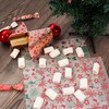 YBB 150Pcs Christmas Deli Wax Paper Sheets for Food, 3