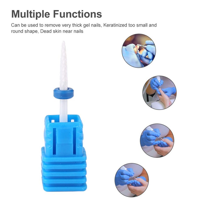 Premium Ceramic Nail Drill, Nail Drill, Smooth Tip Drill, Professional