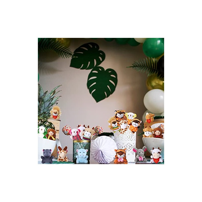 Zhanmai 100 Pcs Mini Plush Stuffed Animal Bulk Small Animal