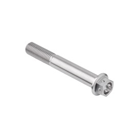 ジータレーシング(ZETA RACING) チタン フランジボルト M10×70mm P=1.25 1本 (ワイヤーロック穴 付き) ダートフリーク DIRTFREAK D6771(旧品番:ZT04-1070)