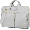 Lacdo 360° Protective Laptop Shoulder Bag, 16 inch Laptop Bag