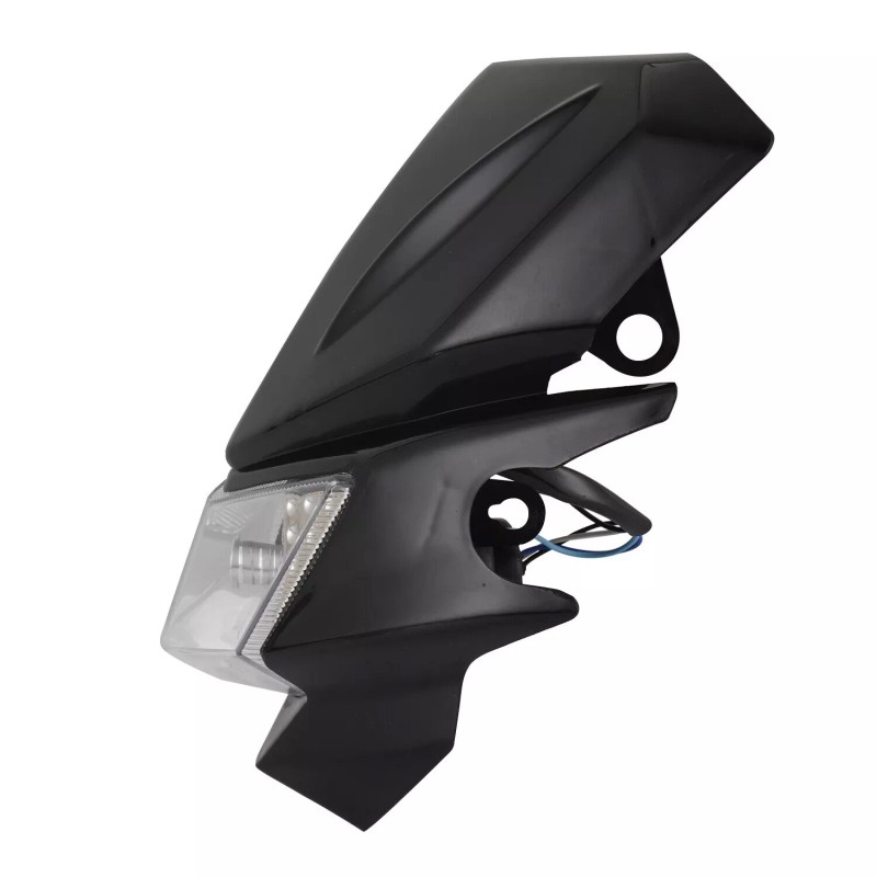 100% Dirt Bike LED Headlight, Motorcycle Head Light Universal for