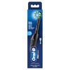 Oral-B Pro 100 CrossAction, Battery Powered Toothbrush, Black, 1 Count