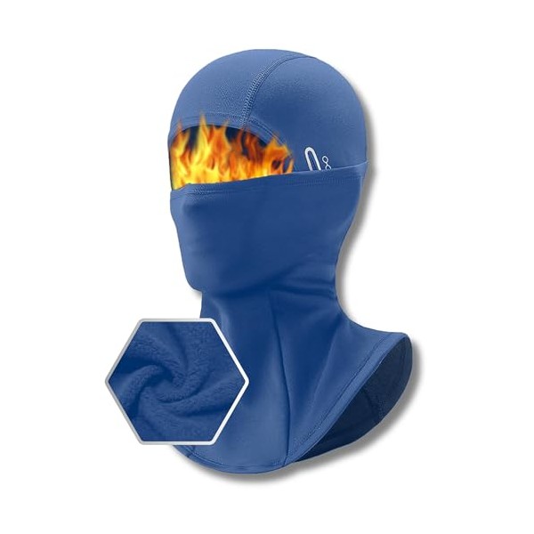 Unihauser Gear Balaclava Thermal Ski Mask | Warm Fleeced, Cold