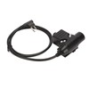 U94 PTT System Adapter 2 Pin M Head Dual Plug