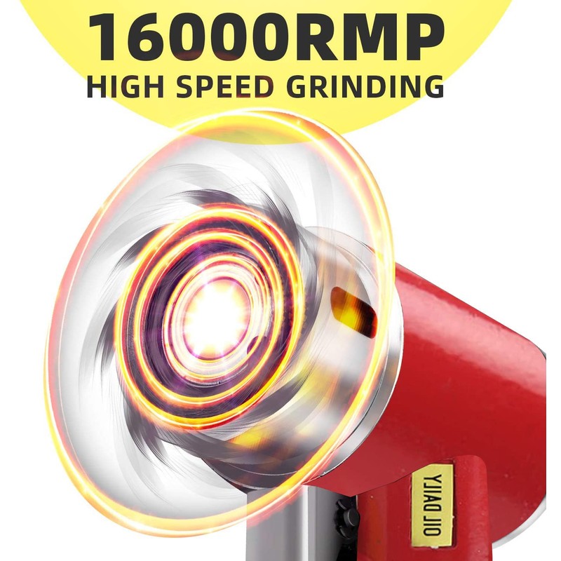 Mini Orbital Sander, 1/2/3 Inch Mini DA Air Sander, Handheld