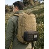 HOTOR Tactical Toiletry Bag Men, MOLLE Pouches, EDC Pouch, Black
