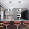 Sovinzert 6000K Modern Pendant Light Fixtures, LED Pendant Lights Kitchen