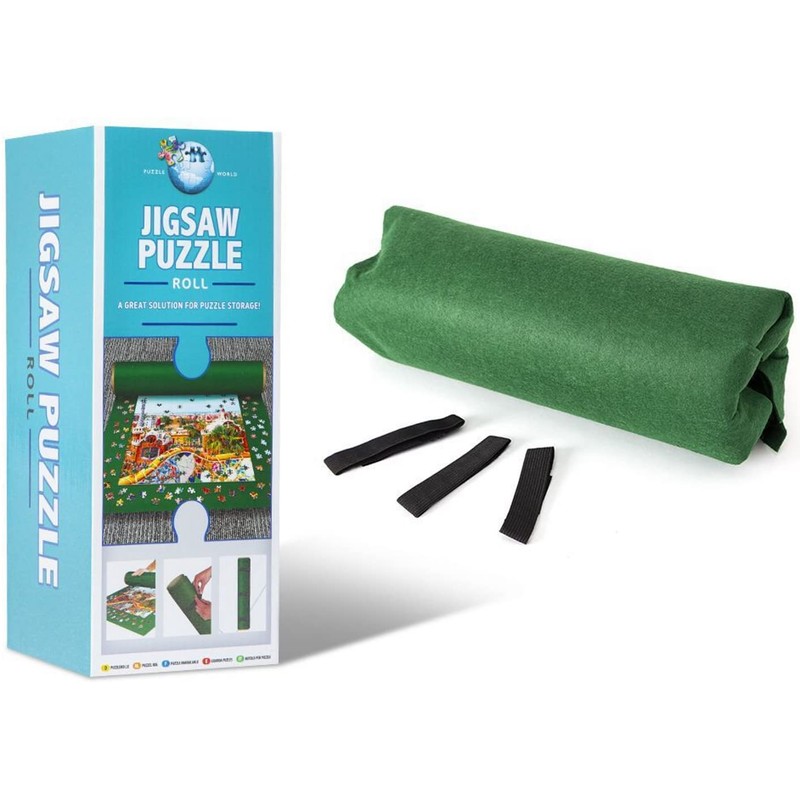 Grafix Jigsaw Puzzle Roll Up Mat with Straps Foldable Storage