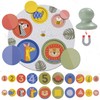 Taf Toys Magnetic Peek-A-Boo Puzzle Game Gift Set. Learn Numbers,