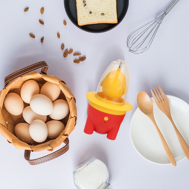 Egg Scrambler Shaker Lovely Electric Mini Portable USB Charging Golden