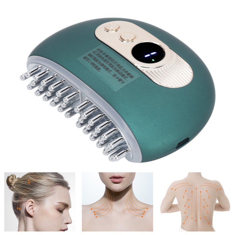 Back Massager TENS Pulse Massage Brush Skin Muscle Relief High
