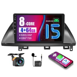 Inefala 8-Core 4+64G Android Car Stereo Upgrade Radio for Honda Odyssey 2005-2010, 10.1'' HD Touch Screen with Wireless CarPlay & Android Auto, AHD Backup Camera, Mirror Link, GPS Navi