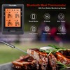 500FT Digital Meat Thermometer with Multy Probes Bluetooth Kitchen Thermometer