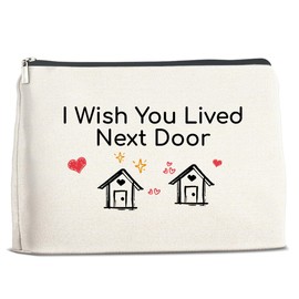 Friendship Gifts Makeup Bag, Long Distance Gift for Women Friends Soul Sister Bestie, Best Friends Cosmetic Bag Gifts