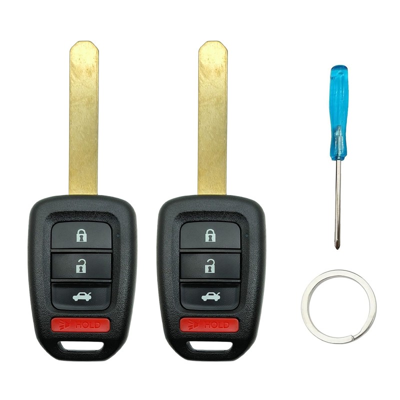 Key Fob Cover Case Shell fits for Honda 2013-2016 Accord