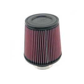 K&N High-Flow Original Lifetime Universal Clamp-On Air Filter: High Performance, Premium, Washable: Flange Diameter: 3 In, Filter Height: 6 In, Flange Length: 1.75 In, Shape: Round Tapered, RE-0930