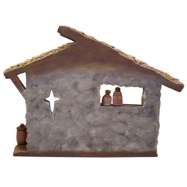 Christian Brands Bethlehem Nights Nativity Scene Creche Figurine, 12 1/4 Inch