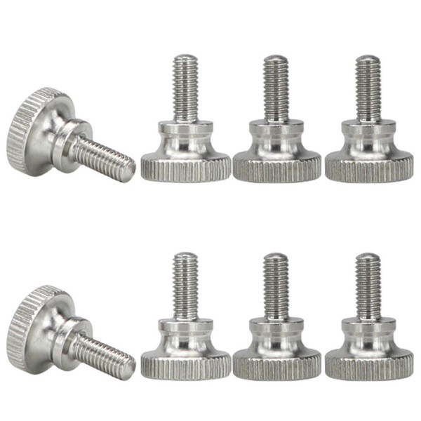 NUWIQ Screws, Pack of 8 Thumb Screws, M6 × 20