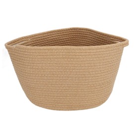 Laundry Basket Grocery Bag Large Capacity Dirty Clothes Storage Basket Bucket for Home Khaki