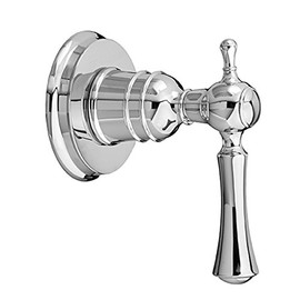 DXV D35102700 Randall 1/2" or 3/4" Wall Valve Trim with Lever Handle, Polished Chrome