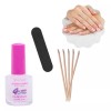 Prosa Kit Manicure Endurecedor De Uñas Lima Palillo Naranja