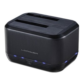 Docking Station 2x HDD USB3 LC-Power