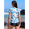 BesserBay Women's Surf Shirt Swimwear Rash Guard UV Shirts with