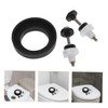 LALAFINA Toilet Tank Replacement Kit Cistern Screws Sealing Ring Toilet