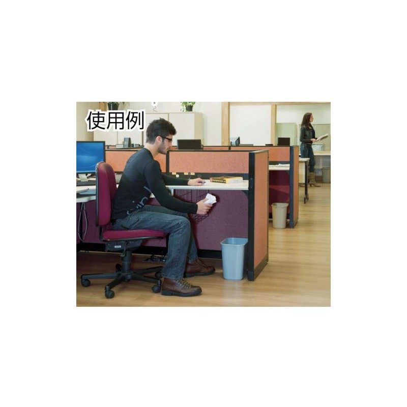 Rubbermaid Commercial Products Swing Top Wastebasket Lid, Compatible with 41QT/10.25G